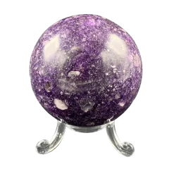 Sphère en Lépidolite 1 - Lépidolite |Dans les Yeux de Gaïa