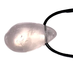 Pendentif Cabochon Quartz Rose