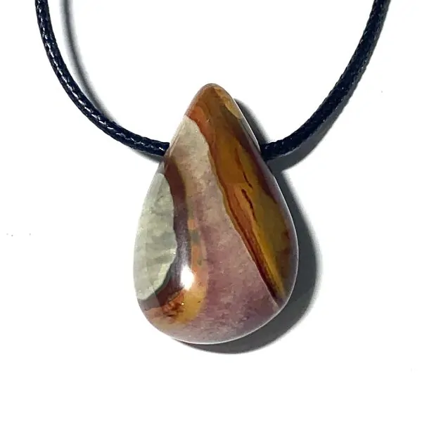 Cabochon Bois fossile | Dans les Yeux de Gaïa