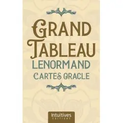 Grand Tableau Lenormand - Coffret recto | Dans les Yeux de Gaïa