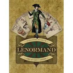 Oracle Lenormand par Alexandre Musruck - Coffret de face l Dans les Yeux de Gaïa