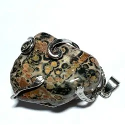 Pendentif Jaspe Leopard...