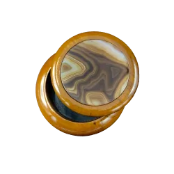 Boîte à bijoux en Agate 3 - article divers |Dans les Yeux de Gaïa