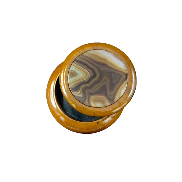 Boîte à bijoux en Agate 3 - article divers |Dans les Yeux de Gaïa