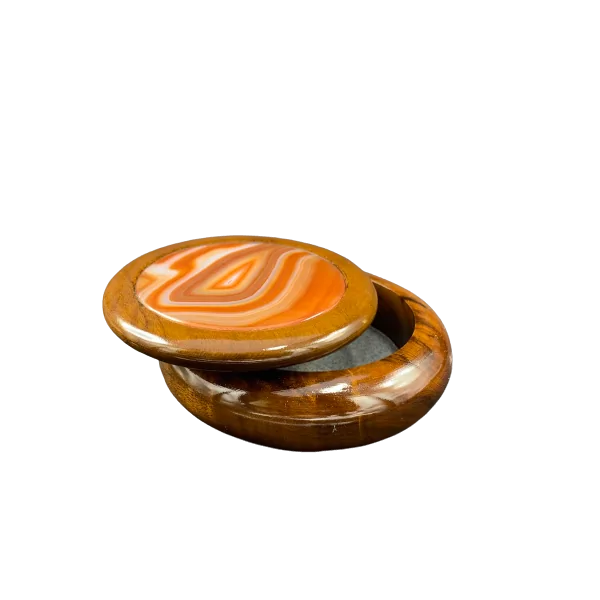 Boîte à bijoux en Agate 3 - article divers | Dans les Yeux de Gaïa