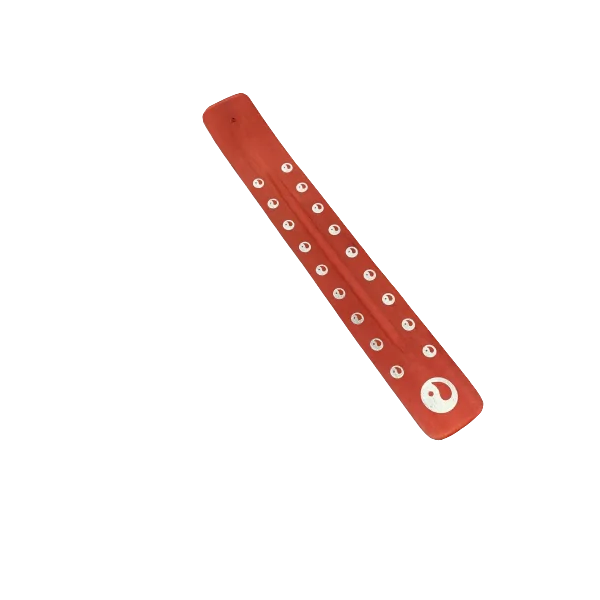 Porte encens en bois rouge 1 | Dans les Yeux de Gaïa