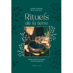 Rituels de la terre par Caroline Chermeux - Première de couverture | Dans les Yeux de Gaïa
