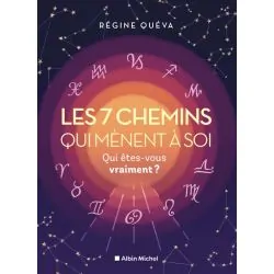 Les 7 chemins qui mènent à soi par Régine Quéva - Première de couverture | Dans les Yeux de Gaïa