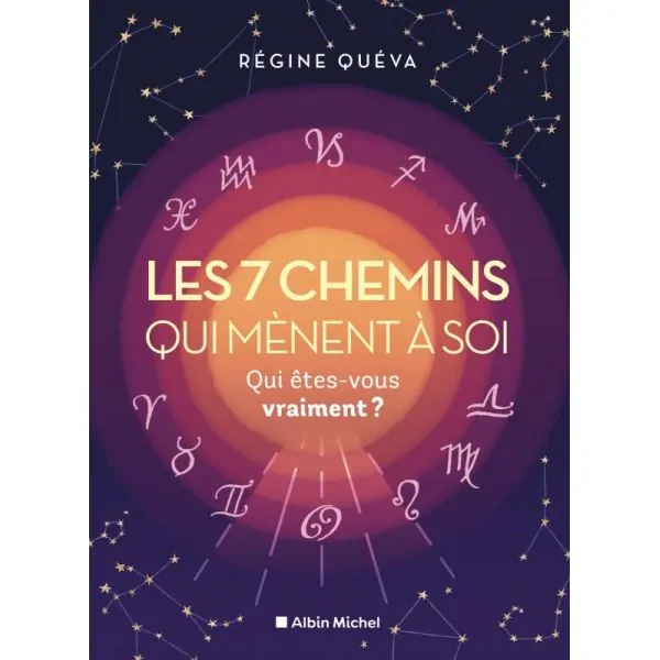 Les 7 chemins qui mènent à soi par Régine Quéva - Première de couverture | Dans les Yeux de Gaïa