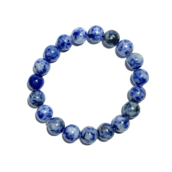 Bracelet en Sodalite 10mm | Dans les Yeux de Gaïa