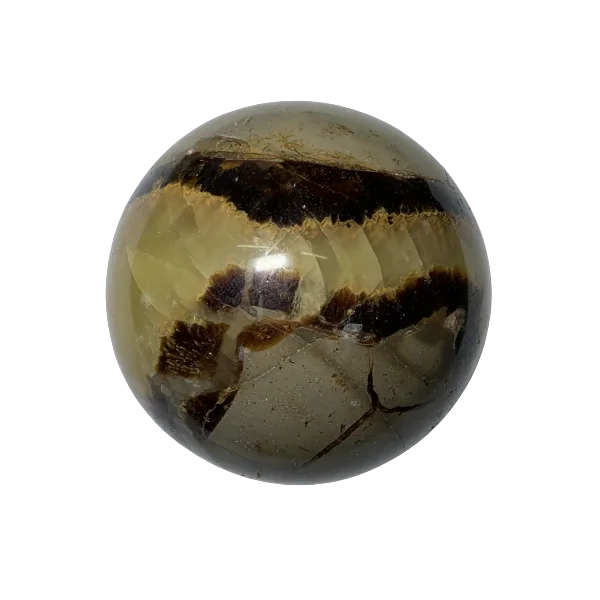 Sphère en Septaria - 1 | Dans les Yeux de Gaïa