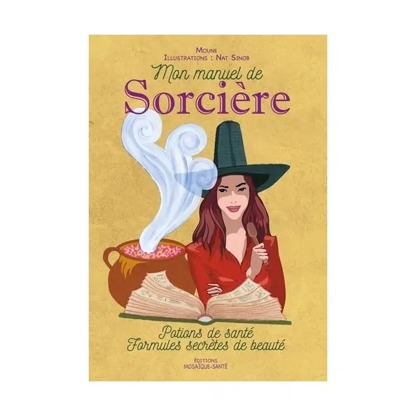Mon Manuel de Sorcière - Moune - Vue de face | Dans les Yeux de Gaia