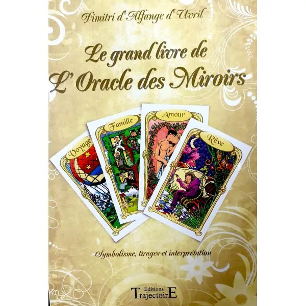 Le grand livre de L'Oracle des Miroirs |Dans les Yeux de Gaïa - couverture -