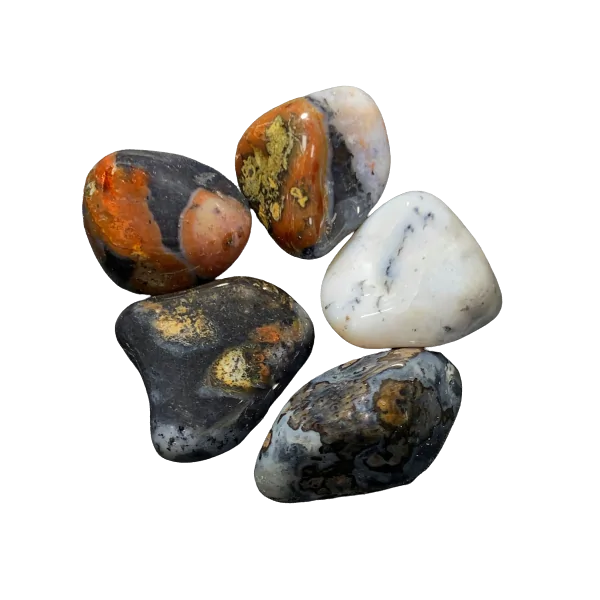 Pierre Roulée Sardonyx 1 - Lithothérapie |Dans les Yeux de Gaïa