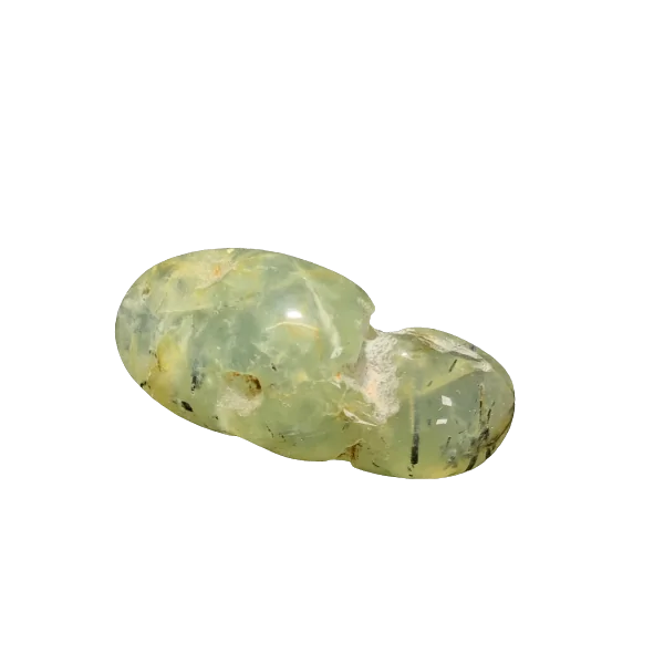 Pierre Roulée Prehnite 2 - Lithothérapie |Dans les Yeux de Gaïa
