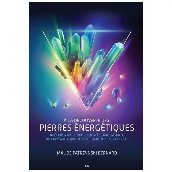 À la découverte des Pierres Énergétiques - Première de couverture | Dans les Yeux de Gaïa