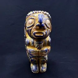 Sculpture Conscience angélique de Pachamama vue de face | Dans les Yeux de Gaïa