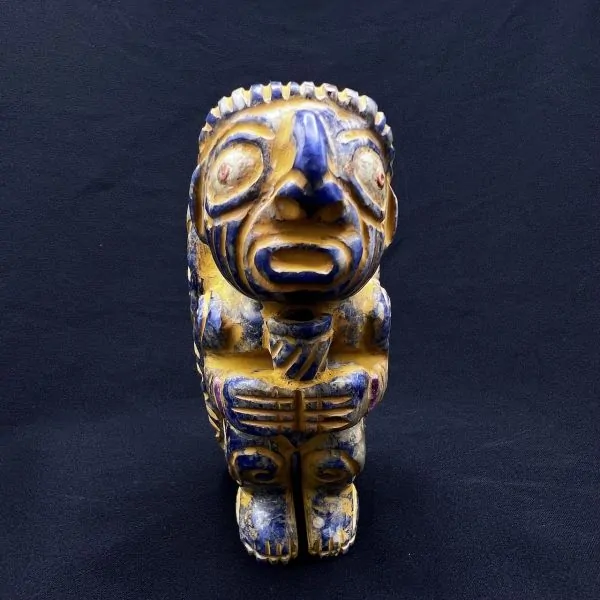 Sculpture Conscience angélique de Pachamama vue de face | Dans les Yeux de Gaïa