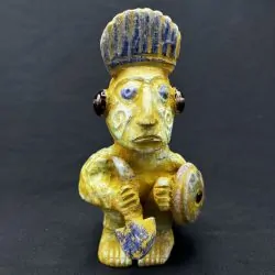 Figurine Guerrier de Conscience vue de face | Dans les Yeux de Gaïa