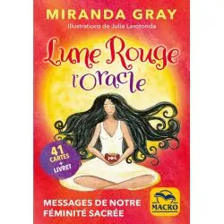 Lune Rouge l'Oracle - Miranda Gray - Vue de face | Dans les Yeux de Gaia