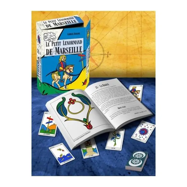 Le Petit Lenormand de Marseille - Gabriel Dabadie - Coffret | Dans les Yeux de Gaia