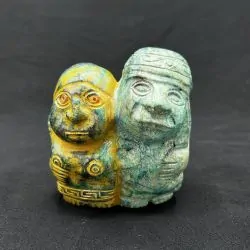 Figurine Union Féminin Masculin vue de face | Dans les Yeux de Gaïa