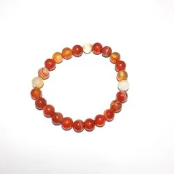 Bracelet Cornaline rubanée...