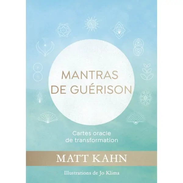Mantras de Guérison - Coffret de face | Dans les Yeux de Gaïa