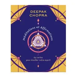 Méditations et Affirmations - Coffret de face | Dans les Yeux de Gaïa