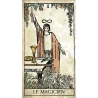 Tarot Vintage - carte Le Magicien | Dans les yeux de Gaïa
