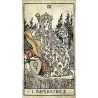 Tarot Vintage - carte L'Impératrice | Dans les yeux de Gaïa