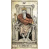 Tarot Vintage - carte L'Empereur | Dans les yeux de Gaïa