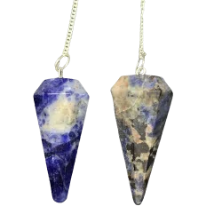 Pendule Pointe en Sodalite