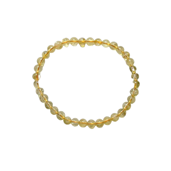 Citrine véritable - 4mm | Dans les Yeux de Gaïa