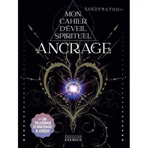 Mon cahier d'éveil spirituel - Ancrage - Première de couverture | Dans les Yeux de Gaïa