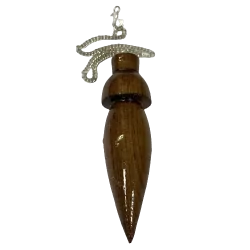 Pendule pointe en bois 7