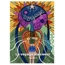 Le Voyage du Cœur : votre livre oracle - Quatrième de couverture | Dans les Yeux de Gaïa