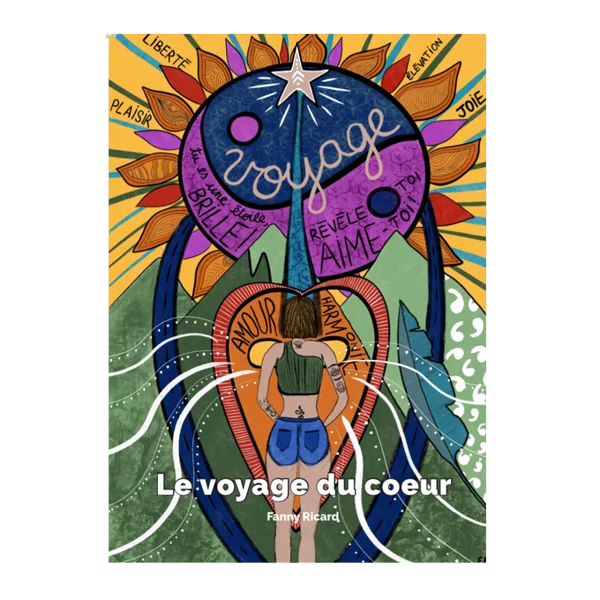 Le Voyage du Cœur : votre livre oracle - Quatrième de couverture | Dans les Yeux de Gaïa