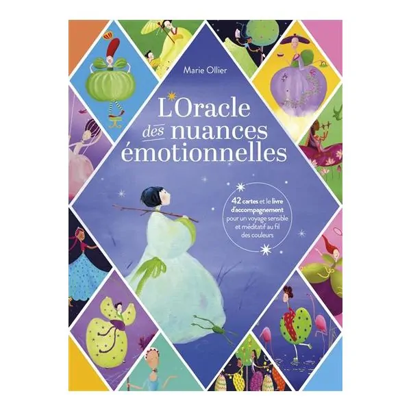 L'Oracle des Nuances Émotionnelles 1 - Cartomancie Bien-être |Dans les Yeux de Gaïa - Couverture