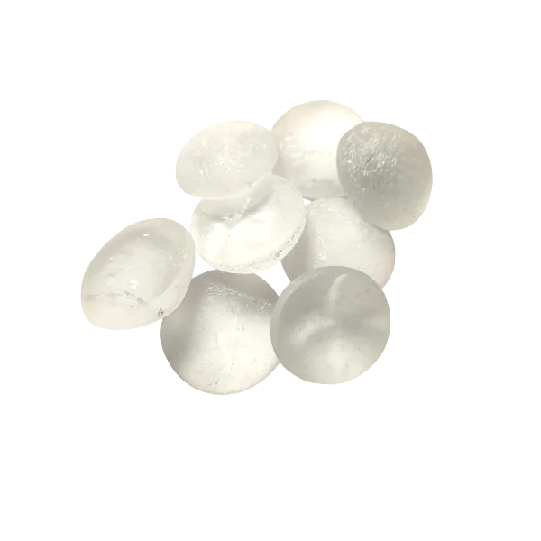 Cristal de roche poli sur une face |Dans les Yeux de Gaïa