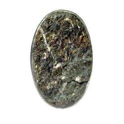 Bague en Astrophyllite - Vue de Face | Dans les Yeux de Gaïa