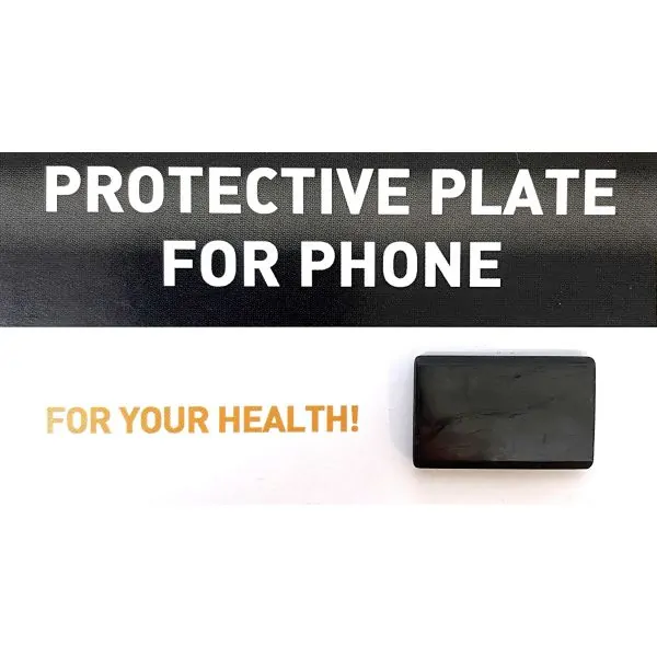 Plaque de Shungite pour téléphone | Dans les Yeux de Gaïa