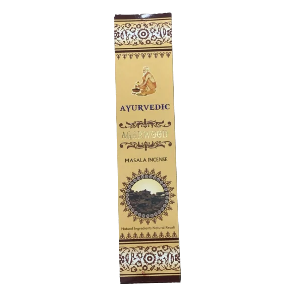 Encens Ayurvedic - Bois d'Agar - Harmonie | Dans les yeux de Gaïa