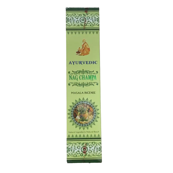 Encens Ayurvedic - Nag Champa - Santé | Dans les yeux de Gaïa