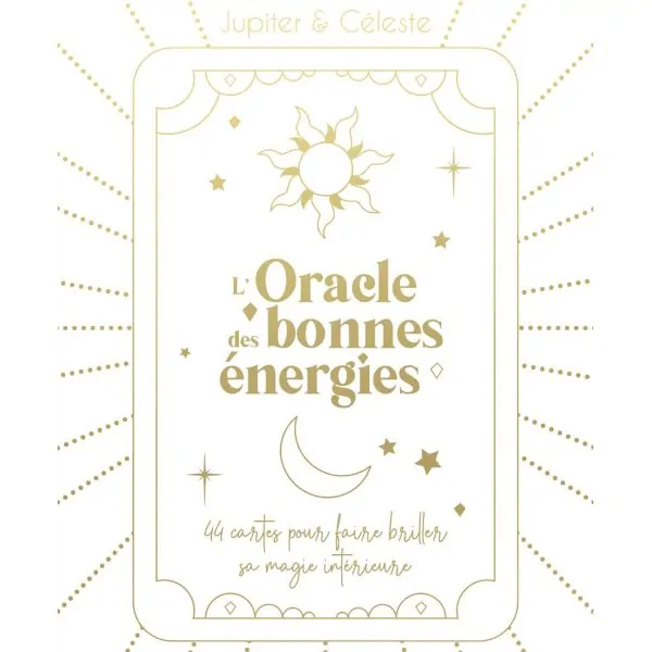 L'Oracle des bonnes énergies - Coffret de face | Dans les Yeux de Gaïa