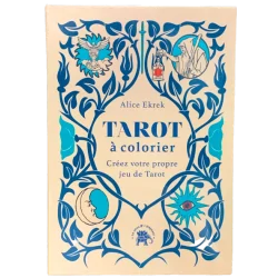Tarot à Colorier - Coffret de face | Dans les Yeux de Gaïa