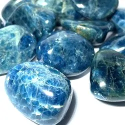 Pierre roulée Apatite bleue...