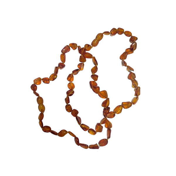 Collier Ambre pour bébé - 2 vue de haut | Dans les Yeux de Gaïa