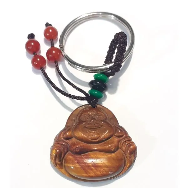 Porte-Clef-bouddha-rieur
