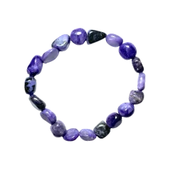 Bracelet en Charoïte | Bracelets en Pierres | Dans les yeux de Gaïa